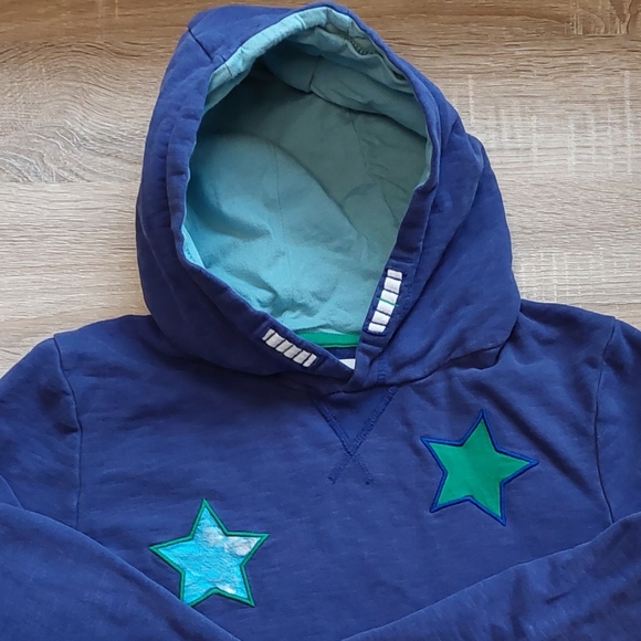 Mini Boden guc star 🌟 sweatshirt hoodie 11-12 years - Picture 8 of 15